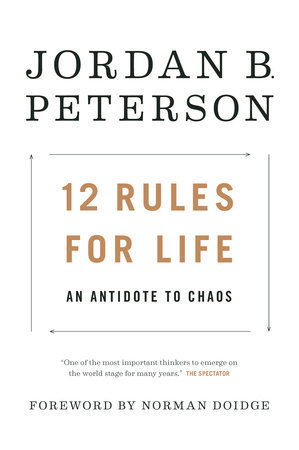 Cover of 12 Rules for Life: An Antidote to Chaos